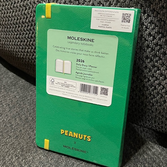 NEW! Moleskine Planner Peanuts Planner Snoopy Planner 2026 Planner - Picture 10 of 10